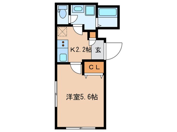 ウェルスクエアイズム都立大学の物件間取画像